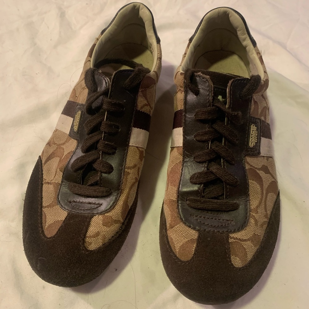 Gently Used Coach sneakers size 8